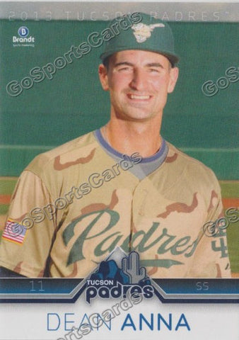 2013 Tucson Padres Dean Anna