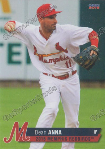 2016 Memphis Redbirds Dean Anna