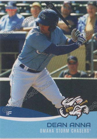 2017 Omaha Storm Chasers Dean Anna