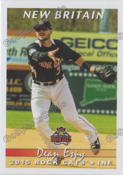 2015 New Britain Rock Cats Dean Espy