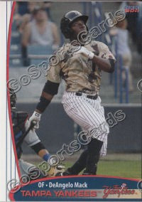 2011 Tampa Yankees DeAngelo Mack