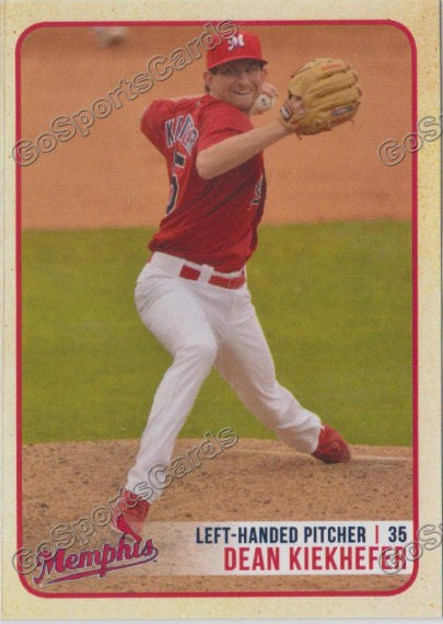 2014 Memphis Redbirds Dean Kiekhefer