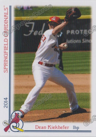 2014 Springfield Cardinals Dean Kiekhefer