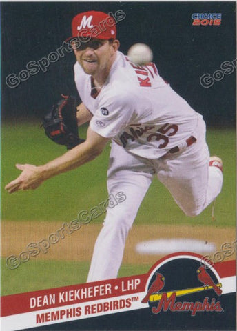 2015 Memphis Redbirds Dean Kiekhefer