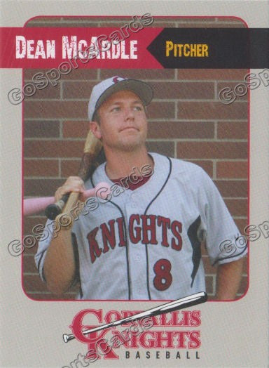 2011 Corvallis Knights Dean Mcardle