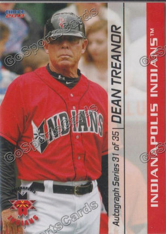 2013 Indianapolis Indians Dean Treanor