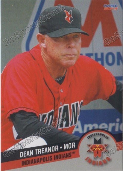 2014 Indianapolis Indians Dean Treanor