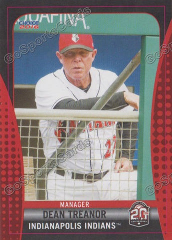 2016 Indianapolis Indians Dean Treanor