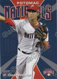 2011 Potomac Nationals Dean Weaver