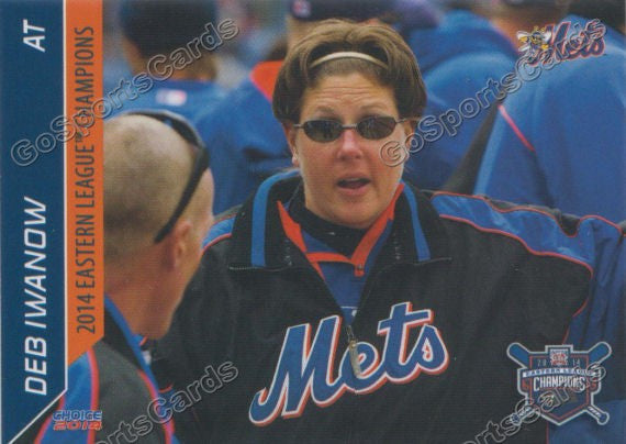 2014 Binghamton Mets Champions Deb Iwanow
