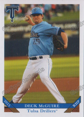 2015 Tulsa Drillers Deck McGuire