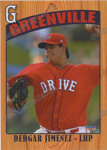 2017 Greenville Drive 2015 ReIssue Dedgar Jimenez