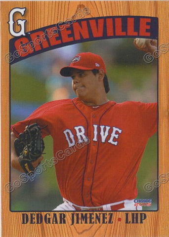 2017 Greenville Drive 2015 ReIssue Dedgar Jimenez