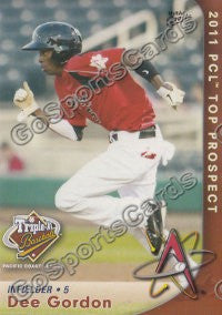 2011 Pacific Coast League Top Prospects PCL Dee Gordon