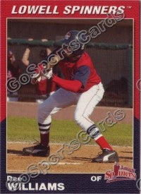 2004 Lowell Spinners Dee Williams