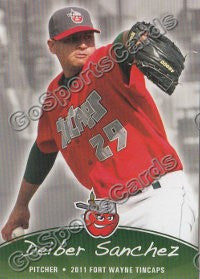 2011 Fort Wayne TinCaps Deiber Sanchez