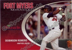 2010 Fort Myers Miracle Deibinson Romero