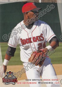 2012 New Britain Rock Cats Deibinson Romero