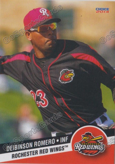 2014 Rochester Red Wings Deibinson Romero