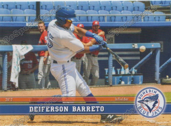 2017 Dunedin Blue Jays Deiferson Barreto