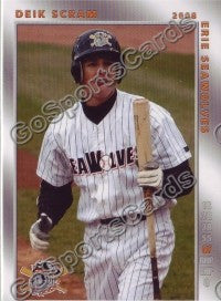 2008 Erie SeaWolves Deik Scram