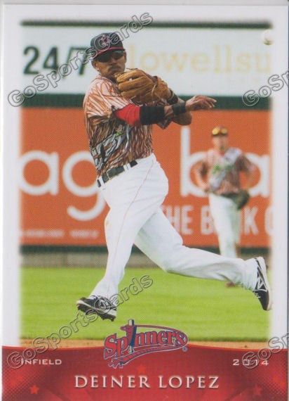 2014 Lowell Spinners Deiner Lopez