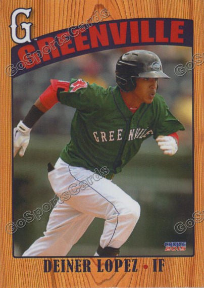 2017 Greenville Drive 2015 ReIssue Deiner Lopez