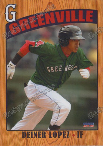 2017 Greenville Drive 2015 ReIssue Deiner Lopez