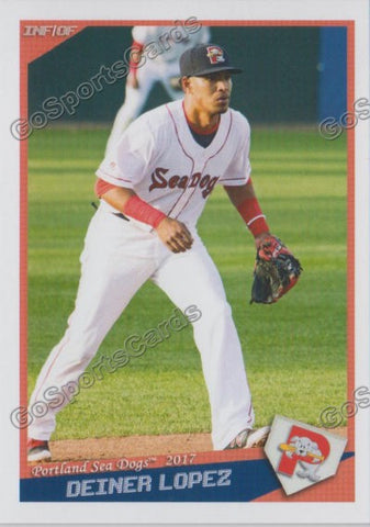 2017 Portland Sea Dogs Deiner Lopez