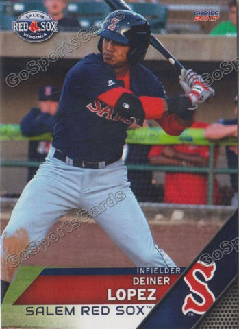 2017 Salem Red Sox Deiner Lopez