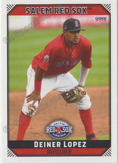 2019 Salem Red Sox Deiner Lopez