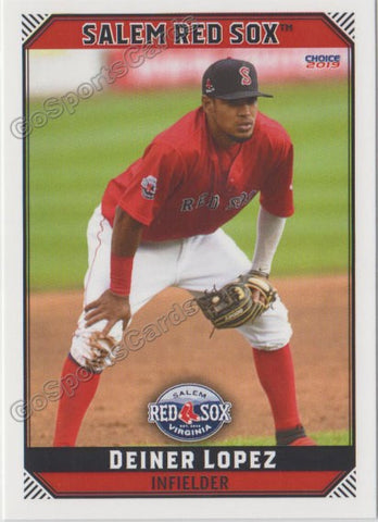 2019 Salem Red Sox Deiner Lopez