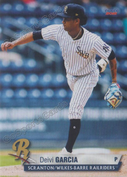 2021 Scranton Wilkes Barre RailRiders Deivi Garcia