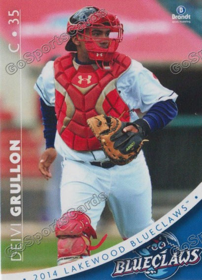 2014 Lakewood BlueClaws Deivi Grullon