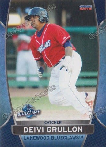 2016 Lakewood BlueClaws Deivi Grullon