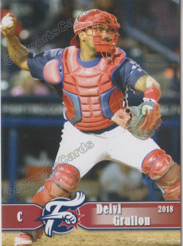 2018 Reading Fightin Phils Deivi Grullon