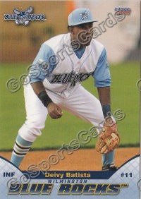 2011 Wilmington Blue Rocks Deivy Batista