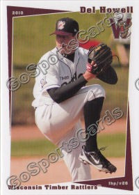 2010 Wisconsin Timber Rattlers Del Howell