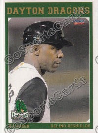 2011 Dayton Dragons Delino DeShields