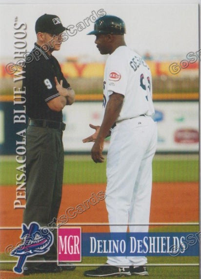2014 Pensacola Blue Wahoos Delino DeShields