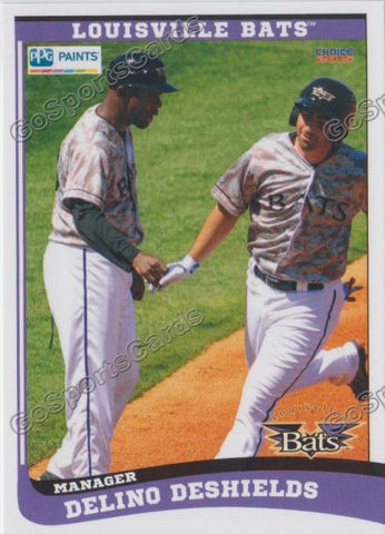 2015 Louisville Bats Delino Deshields