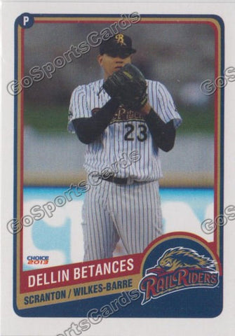 2013 Scranton Wilkes Barre RailRiders Dellin Betances