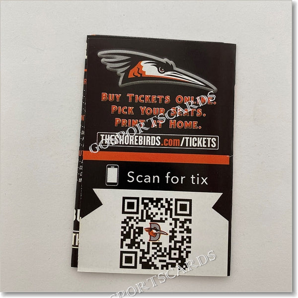 2021 Delmarva Shorebirds Pocket Schedule (Gunnar Henderson)