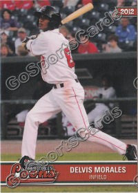 2012 Great Lakes Loons Delvis Morales
