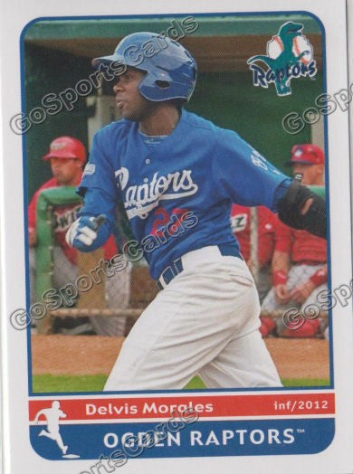 2012 Ogden Raptors Delvis Morales