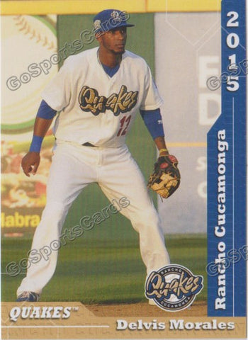 2015 Rancho Cucamonga Quakes Delvis Morales