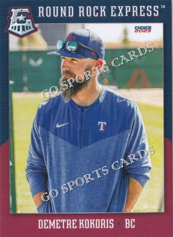 2023 Round Rock Express Demetre Kokoris