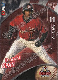 2009 New Britain Rock Cats DAV #241 Denard Span