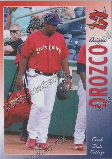 2013 State College Spikes Dernier Orozco