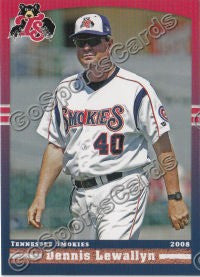 2008 Tennessee Smokies Dennis Lewallyn